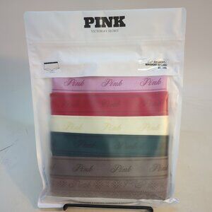 Victoria Secret Logo Cotton Low Rise Boyshort Panties XL Multi Pack Of 5